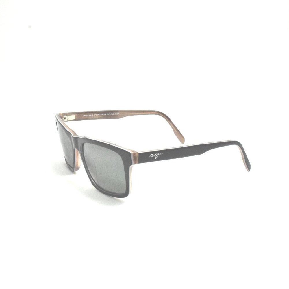 Maui Jim Sunglasses Waipio Valley MJ 812-27D Black Grey Tan Horn / Neutr…
